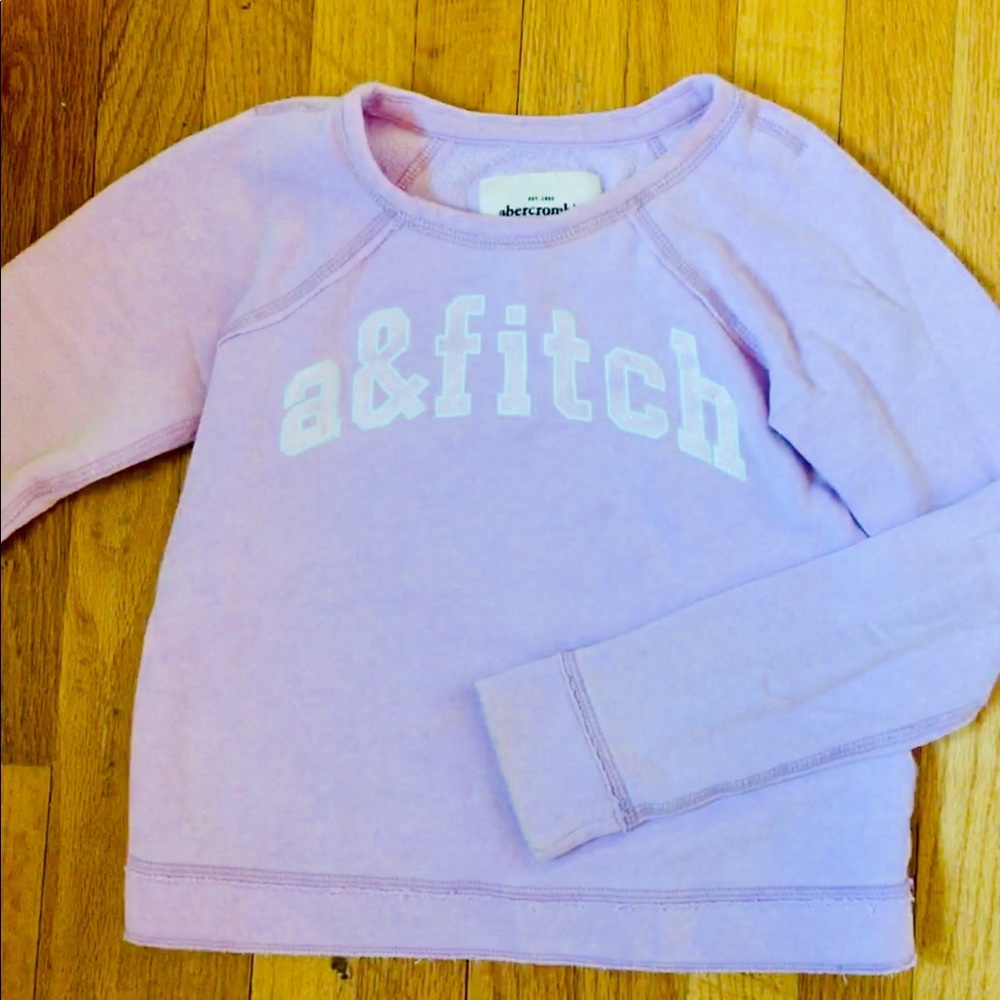 soft purple crewneck